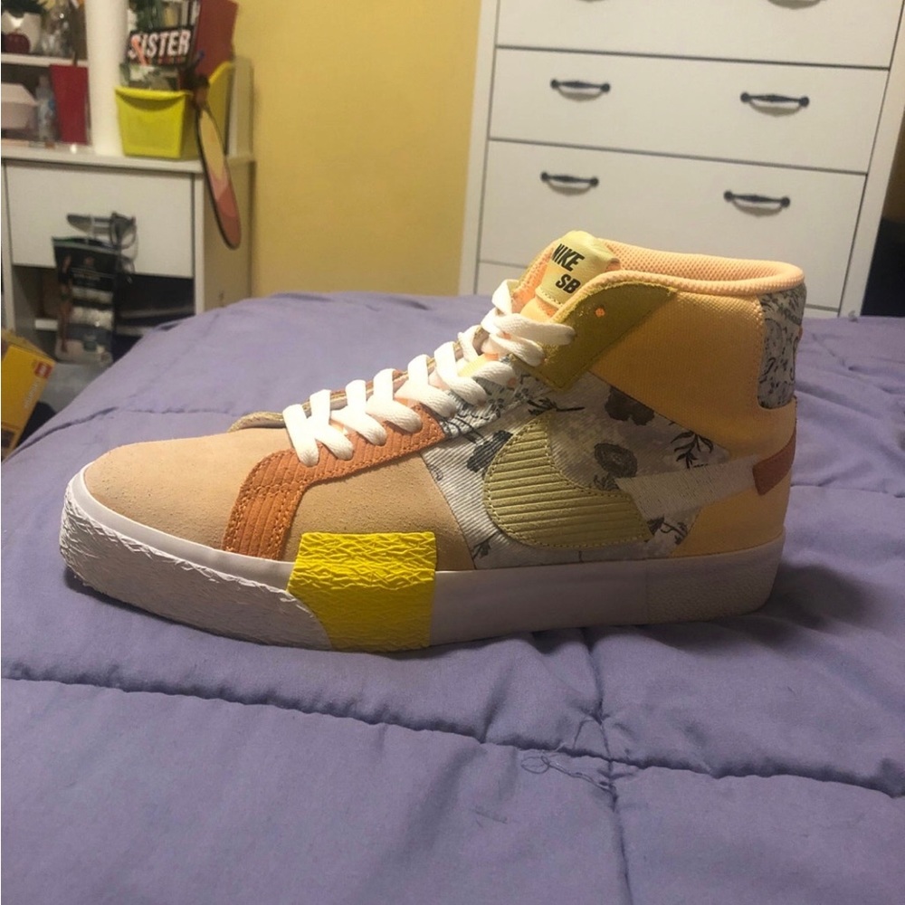 Nike SB patchwork shoes
